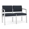 Lesro Lenox 2 Seat Tandem Seating W/ No Center Arm, 43.5 in W 24.5 in L 32 in H LS2101 - alternate 1